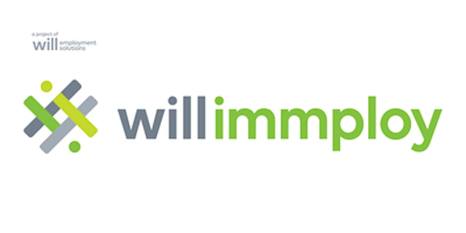 the logo for will imploy.