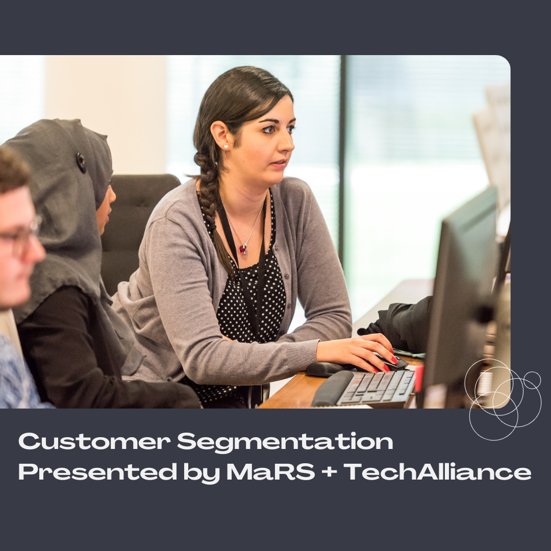 customer segmentation presented by marrs tech alliance.