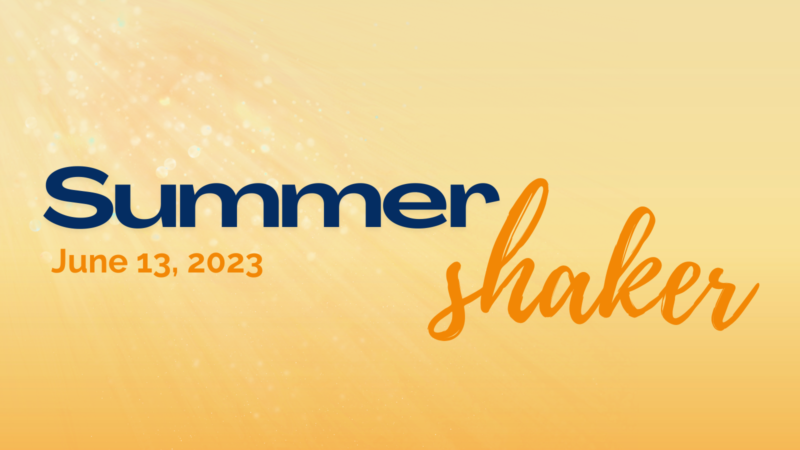 Summer Shaker Poster